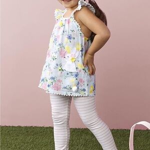 Mud pie bunny set 4t